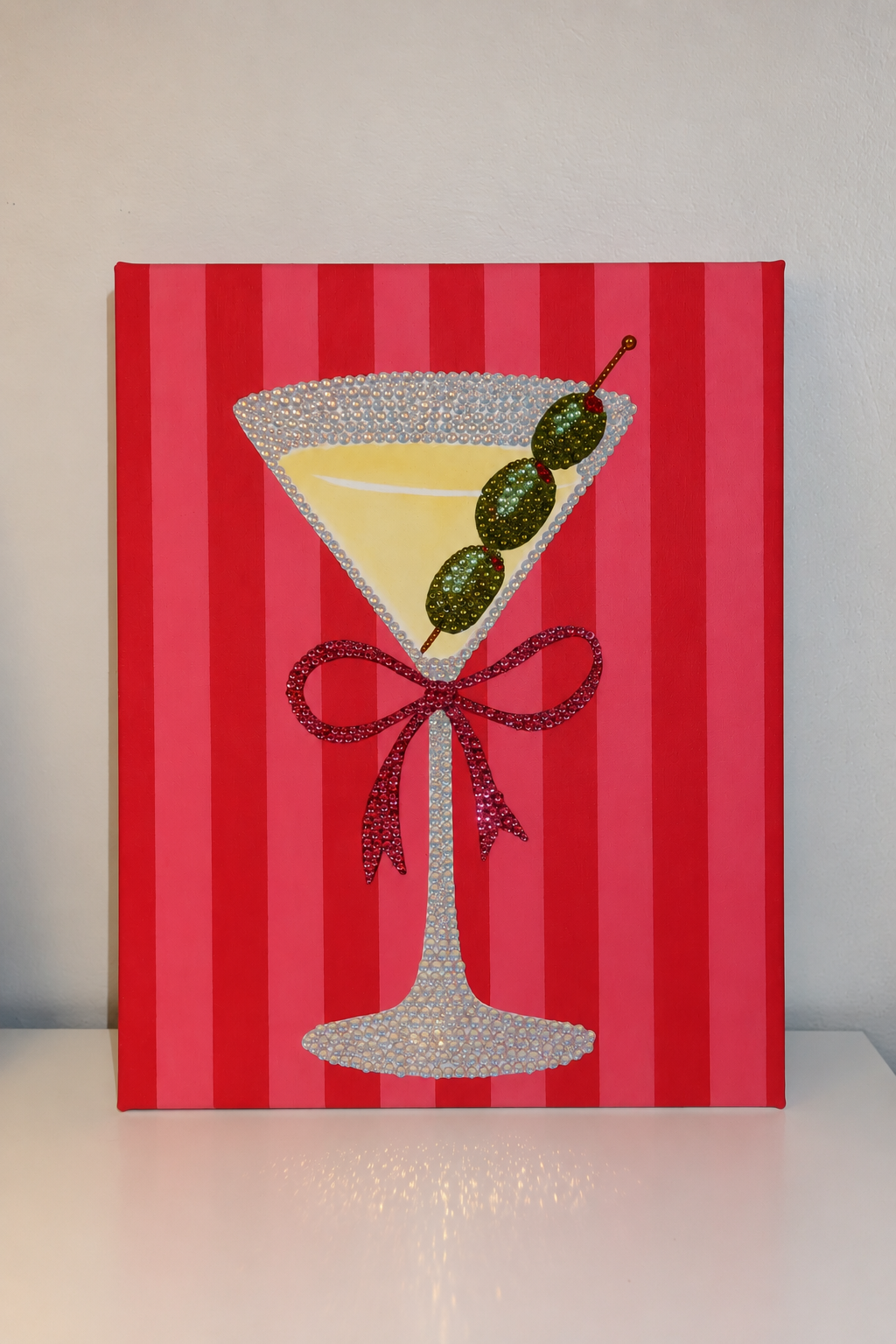 Pink Bow Martini DIY Kit