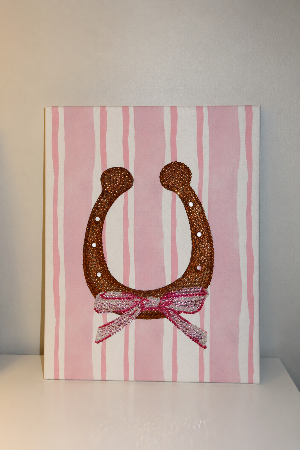 Pink Horse Shoe DIY Kit