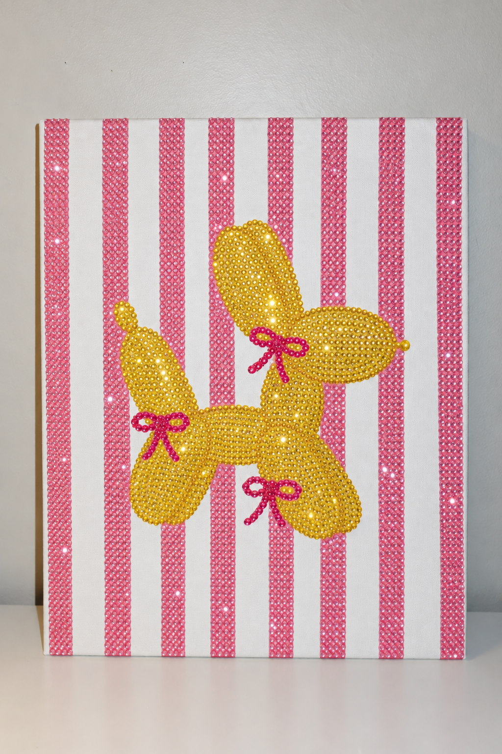 Yellow Bow Dog DIY Kit
