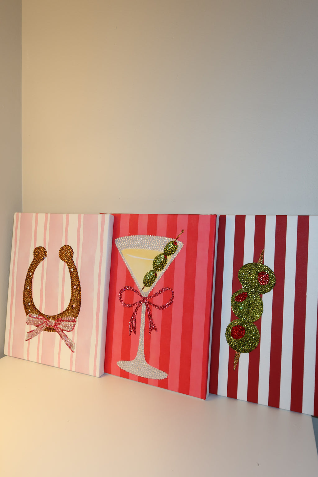 Pink Bow Martini DIY Kit