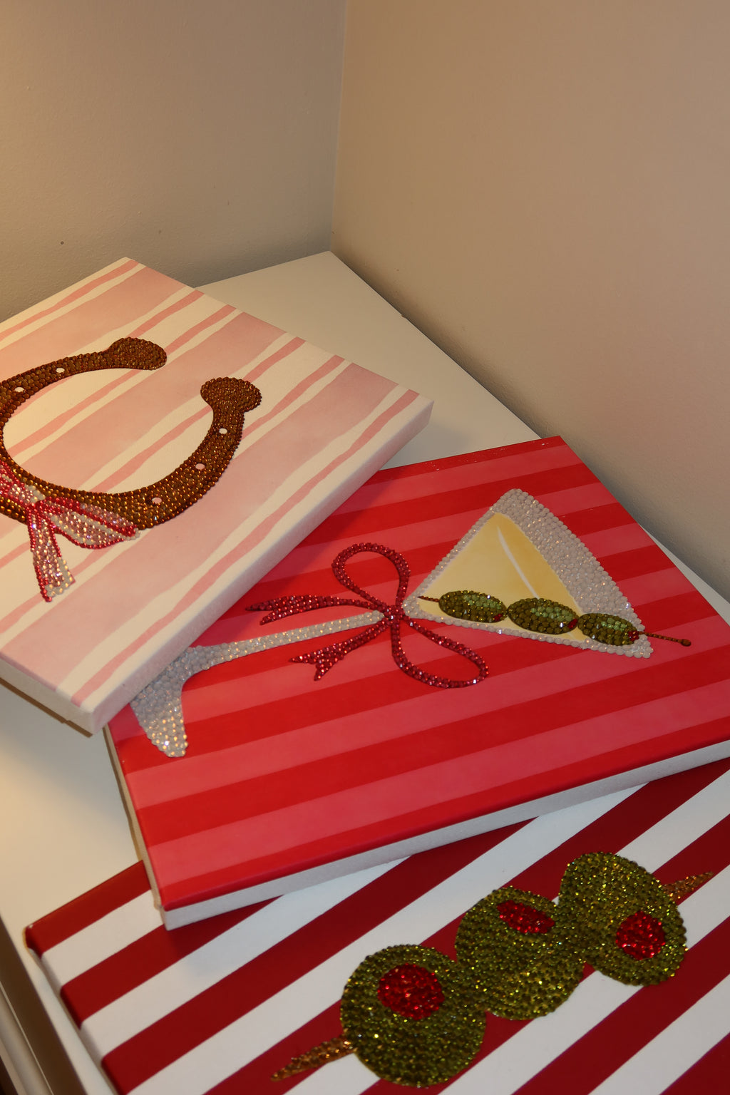 Pink Bow Martini DIY Kit
