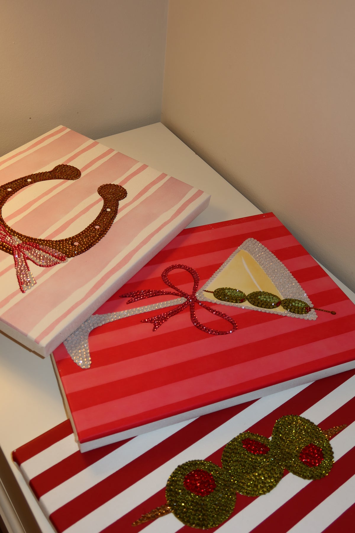 Pink Bow Martini DIY Kit
